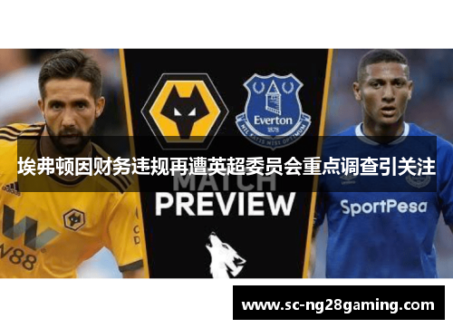 埃弗顿因财务违规再遭英超委员会重点调查引关注 埃弗顿因财务违规再遭英超委员会重点调查引关注