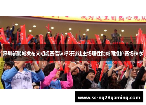 深圳新鹏城发布文明观赛倡议呼吁球迷主场理性助威同维护赛场秩序